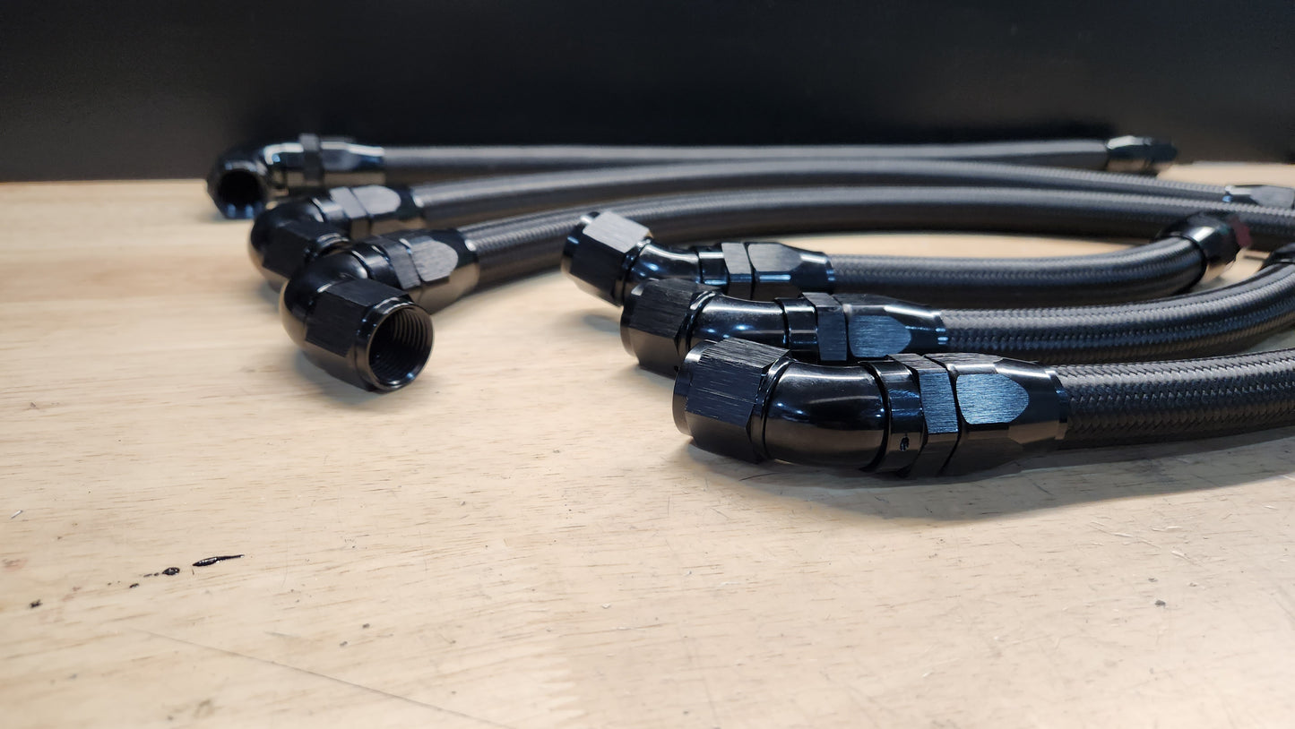 Catch Can Braided Hose Set