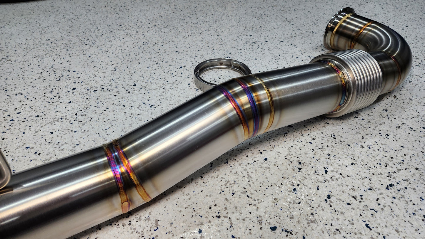 Evo 3.5" Front Pipe - For Artec Dump