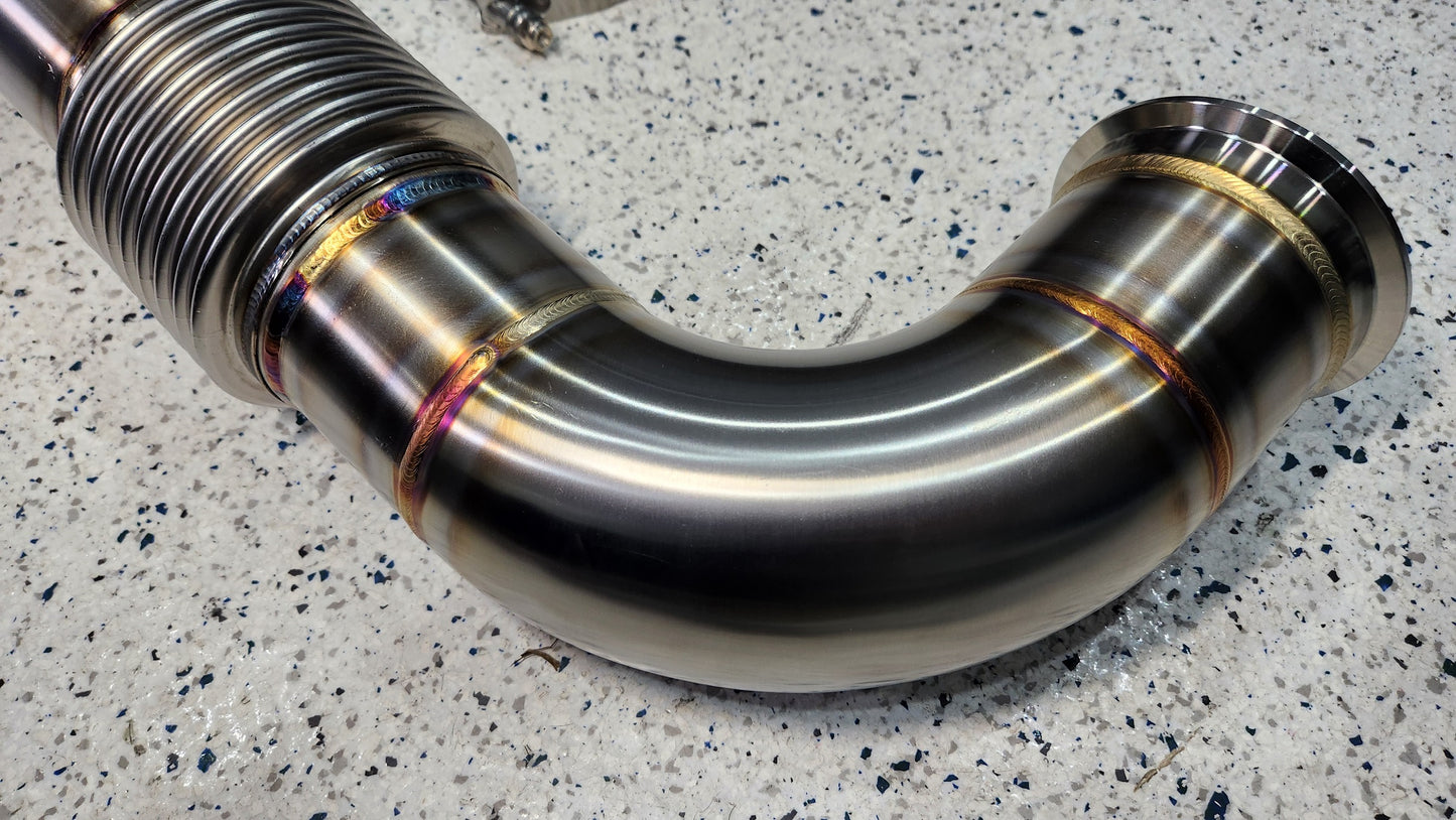 Evo 3.5" Front Pipe - For Artec Dump