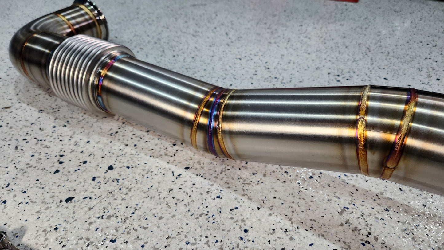 Evo 3.5" Front Pipe - For Artec Dump
