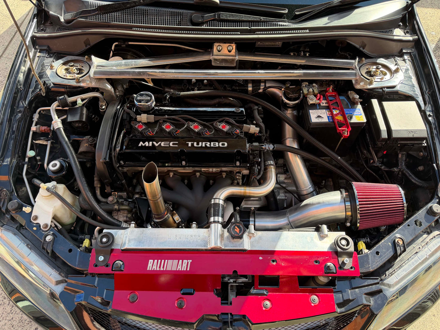 Evo 7-9 Hood Screamer - Artec Manifold